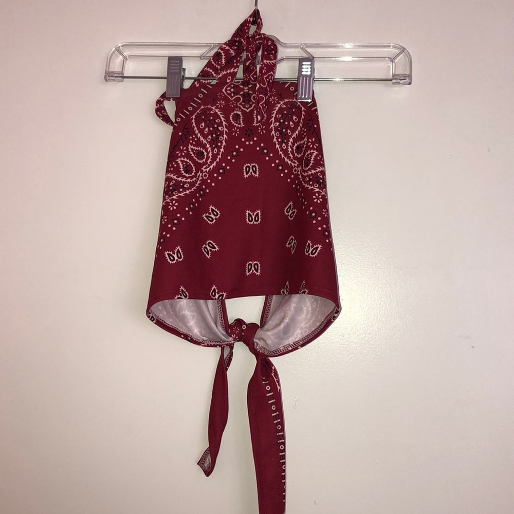 Bandana Halter top